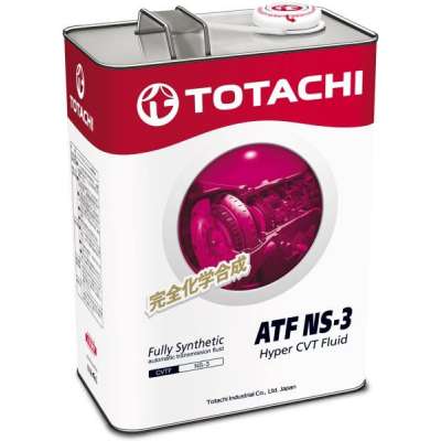 Жидкость для вариатора TOTACHI ATF NS-3 синт. 4л