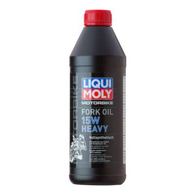 Синтетическое масло для вилок и амортизаторов Liqui Moly Motorbike Fork Oil Heavy 15W 1л