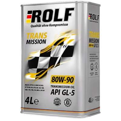 Трансмиссионное масло ROLF TRANSMISSION 80W-90 GL-5